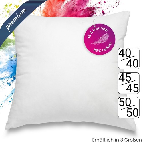Premium feder daunenkissen - feder-,
