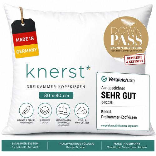 Knerst luxus daunenkissen - knerst,
