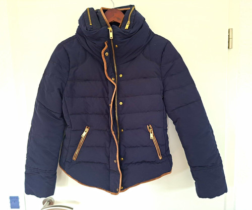 Zara basic damen daunenjacke - basic,