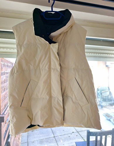 Damen daunenweste creme - damen,